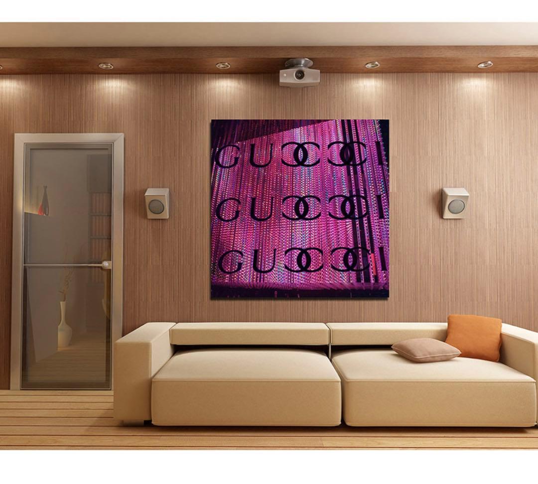FLUORESCENT PALACE アート キャンバスアート グッチ シャネル