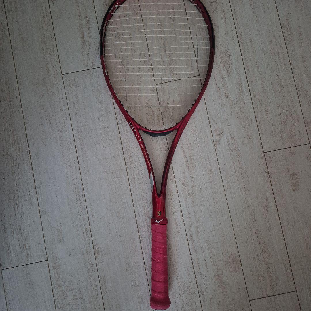 早い者勝ち　最終値下げ　極美品アクロスピード V-05 限定赤 ソフトテニス