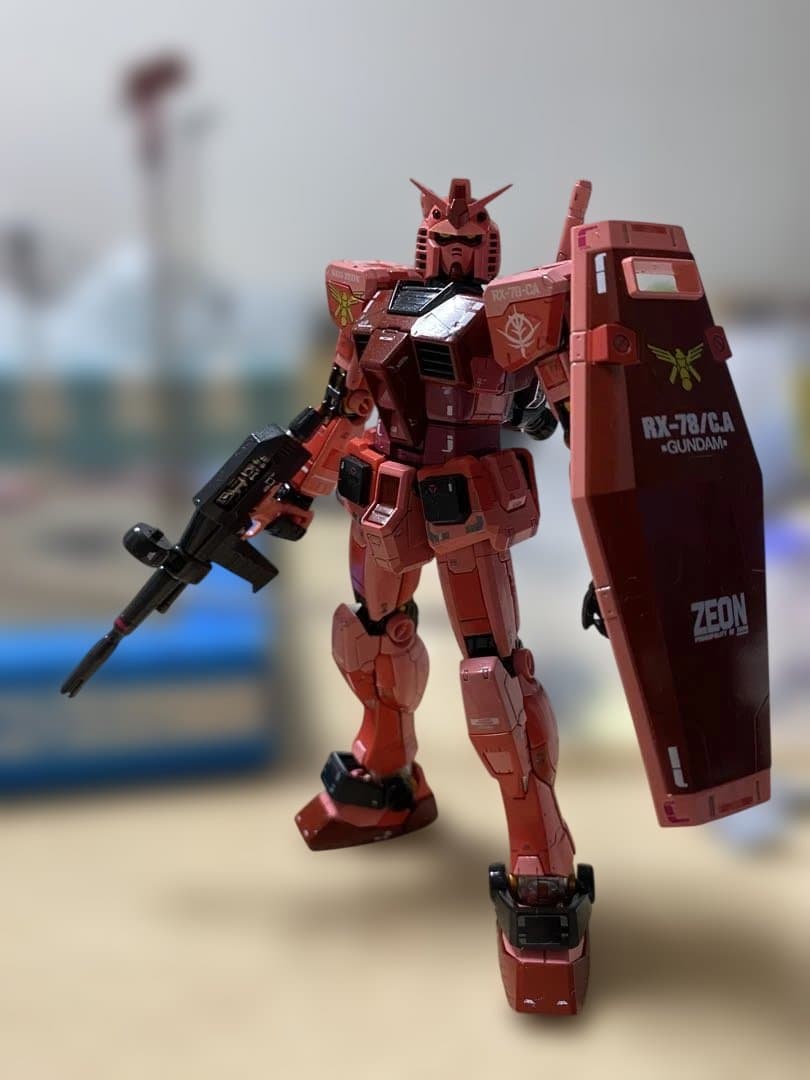 RG キャスバル専用ガンダム 全塗装