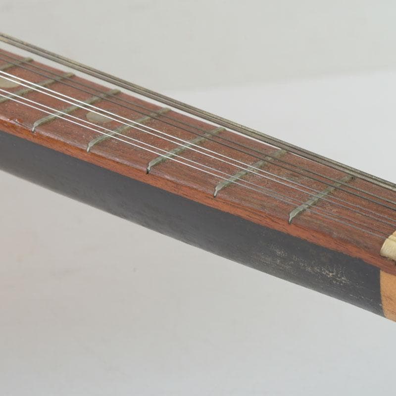 国島マンドリン　NO.103　鼈甲製ピック・弦・ハードケース付　V　9858A