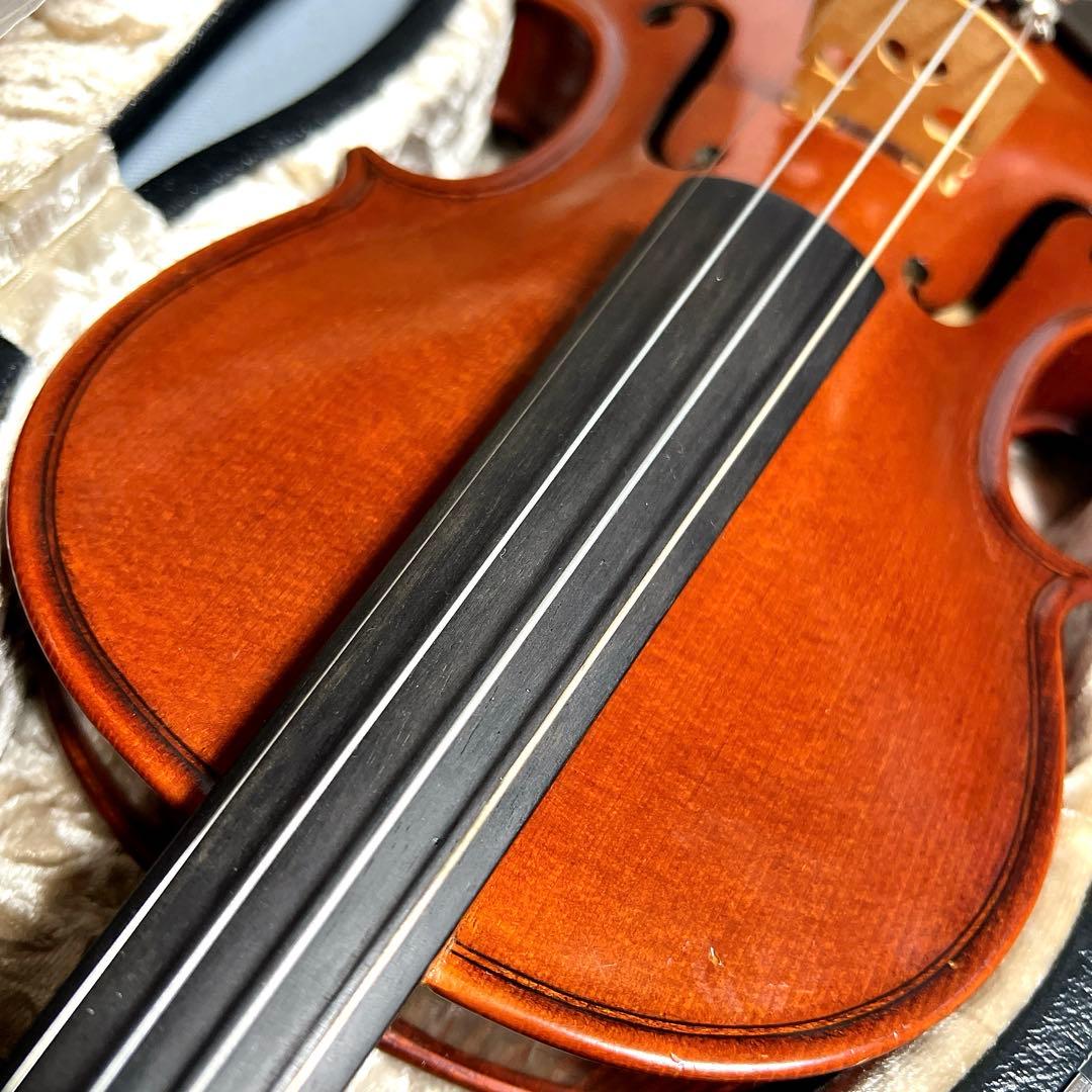 【美品・美虎杢】GLIGA バイオリン 1/2 グリガ　ルーマニア 弦楽器