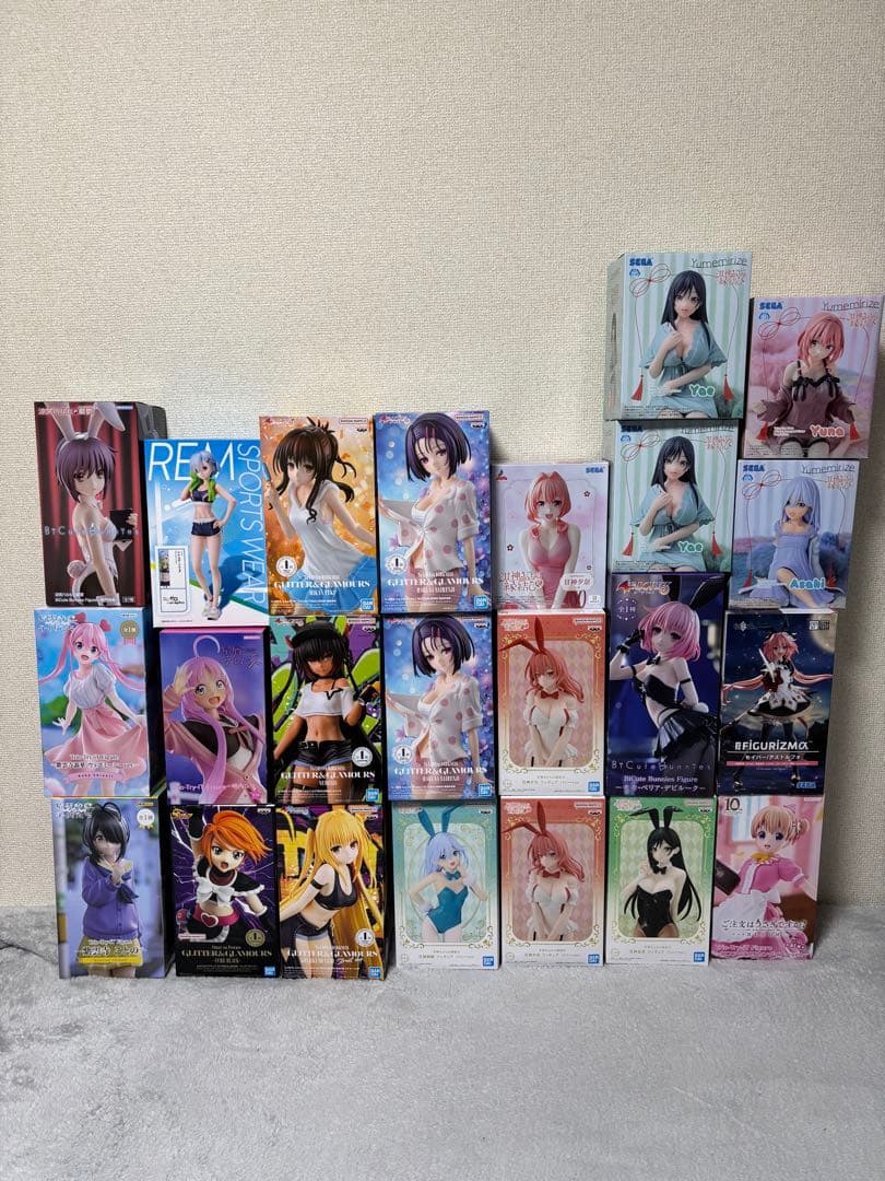 【新品未開封】プライズ景品ToLoveる他美少女フィギュア等23点まとめ出品②