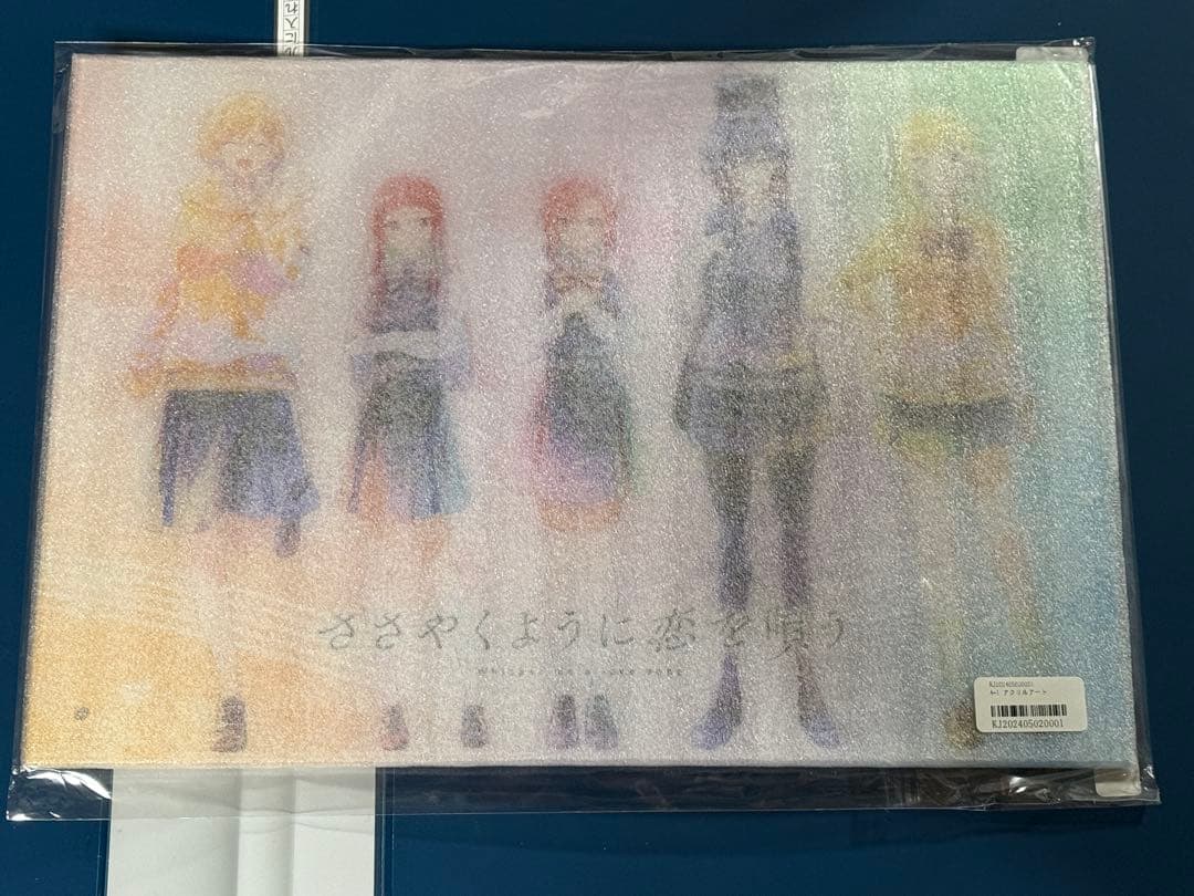 ささやくように恋を唄う くじメイト A賞アクリルアート 缶バッジ まとめ売り