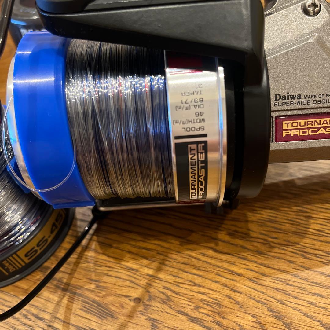 ダイワスピニングリール　トーナメント プロキャスター SS-45 替スプール付