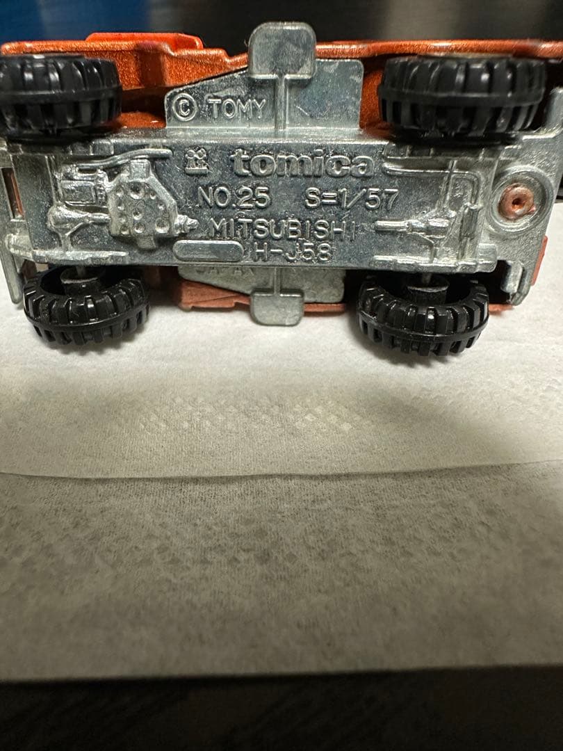 トミカ 三菱 NO.25 H-J58 1/57 ジープ