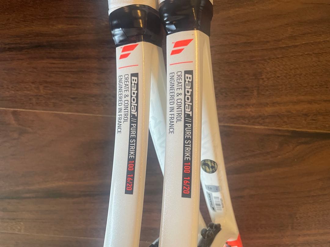 バボラピュアストライク100 16/20 2本セット ナチュラル