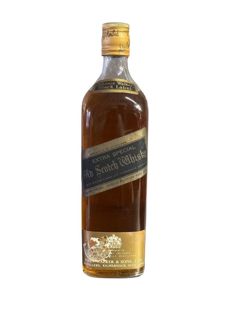 古酒 ジョニーウォーカー ブラックラベル 白紋章