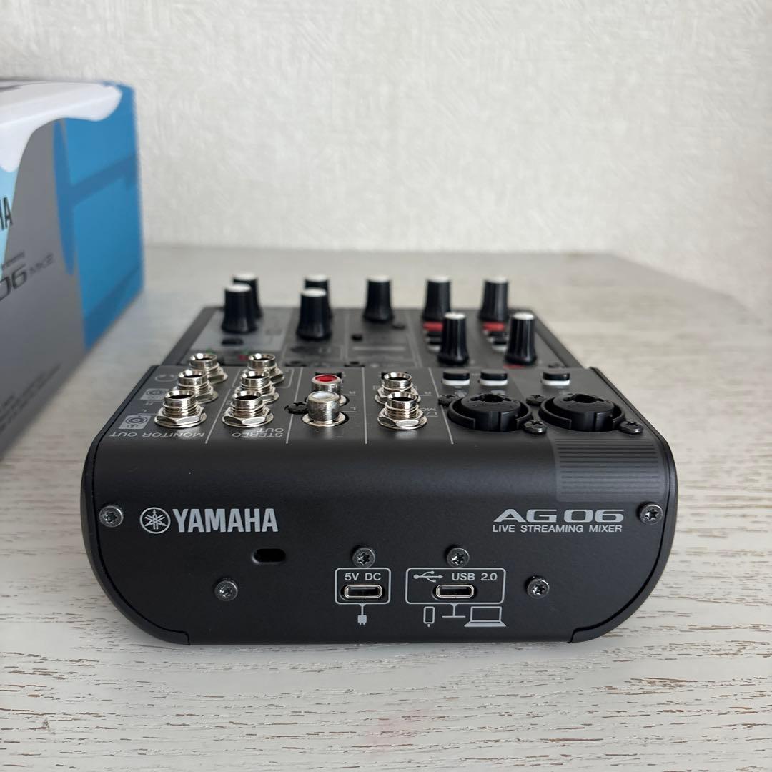【大幅値下げ！】YAMAHA AG06MK2 ライブ配信ミキサー