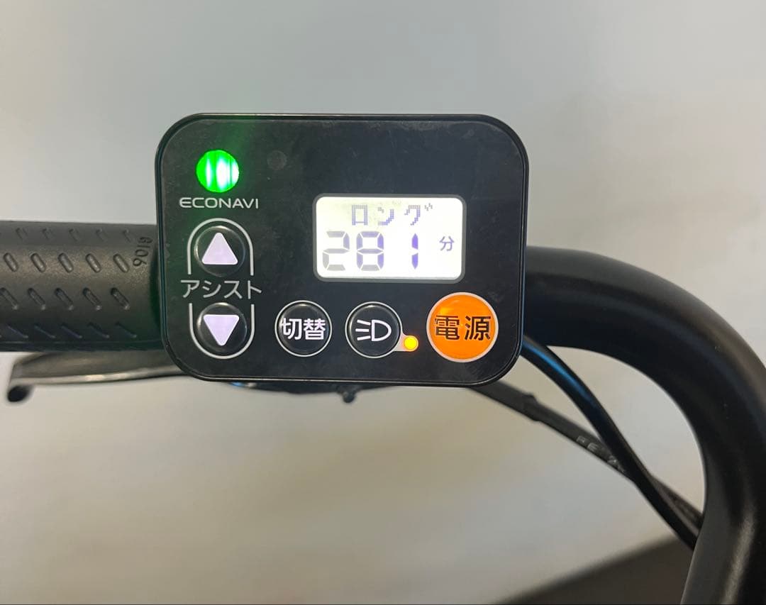 1年保証 新型　パナソニック　ギュット　gutto 黒色　電動アシスト自転車