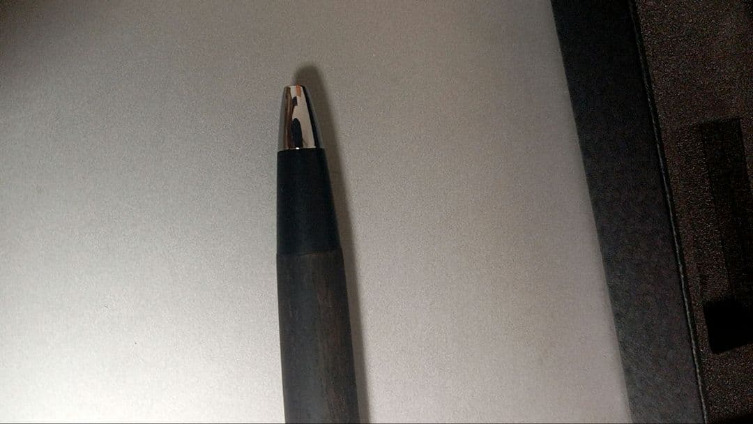 野原工芸　特上黒柿　ボールペン　スリムタイプ　新型