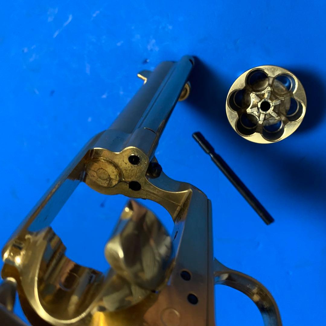 ⭕️★マルシン SAA シビリアン 22k 木製G付 SMG適合 未発火モデルガン