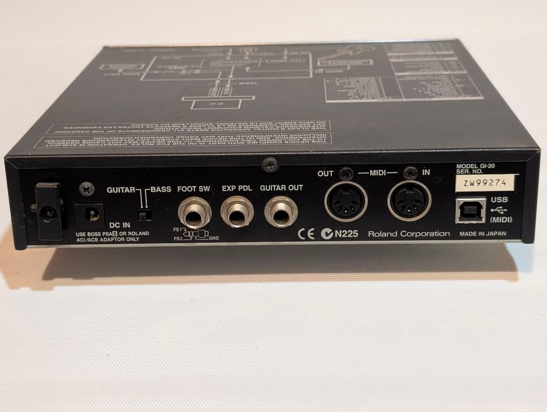 Roland GI-20 GK MIDIインターフェース