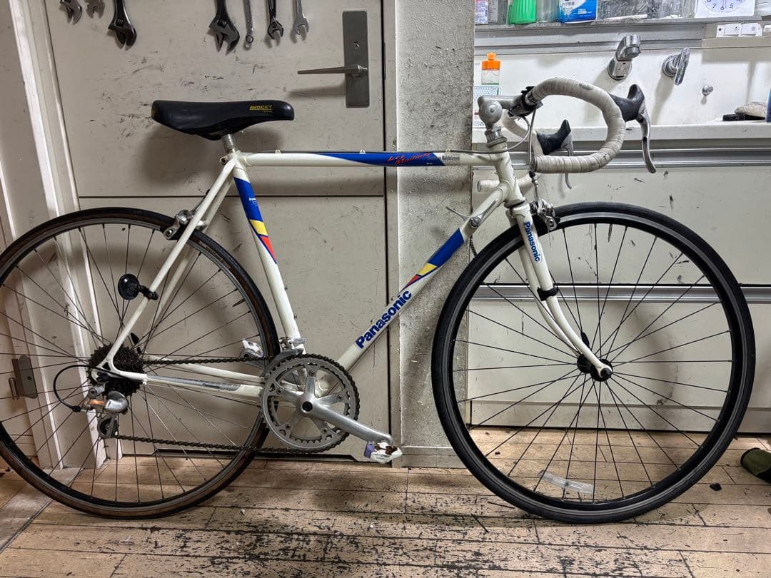 Panasonic レイマヨVeloce クロモリロードバイク 700C