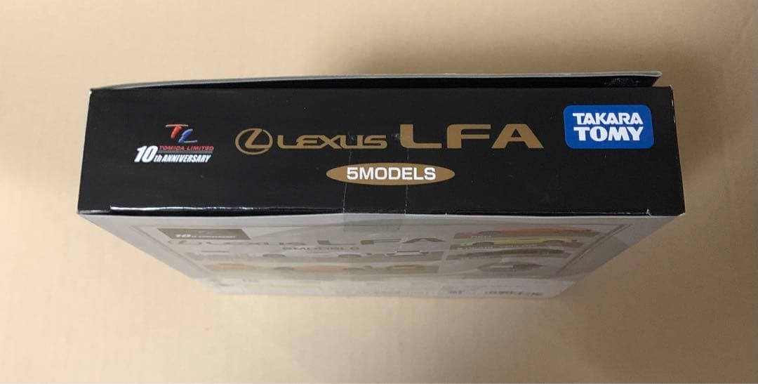 トミカリミテッド 10周年　レクサス LFA　5モデル
