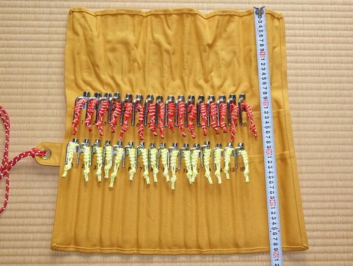 * peak スノーピーク ソリッドステークのクロームメッキ仕様　セット