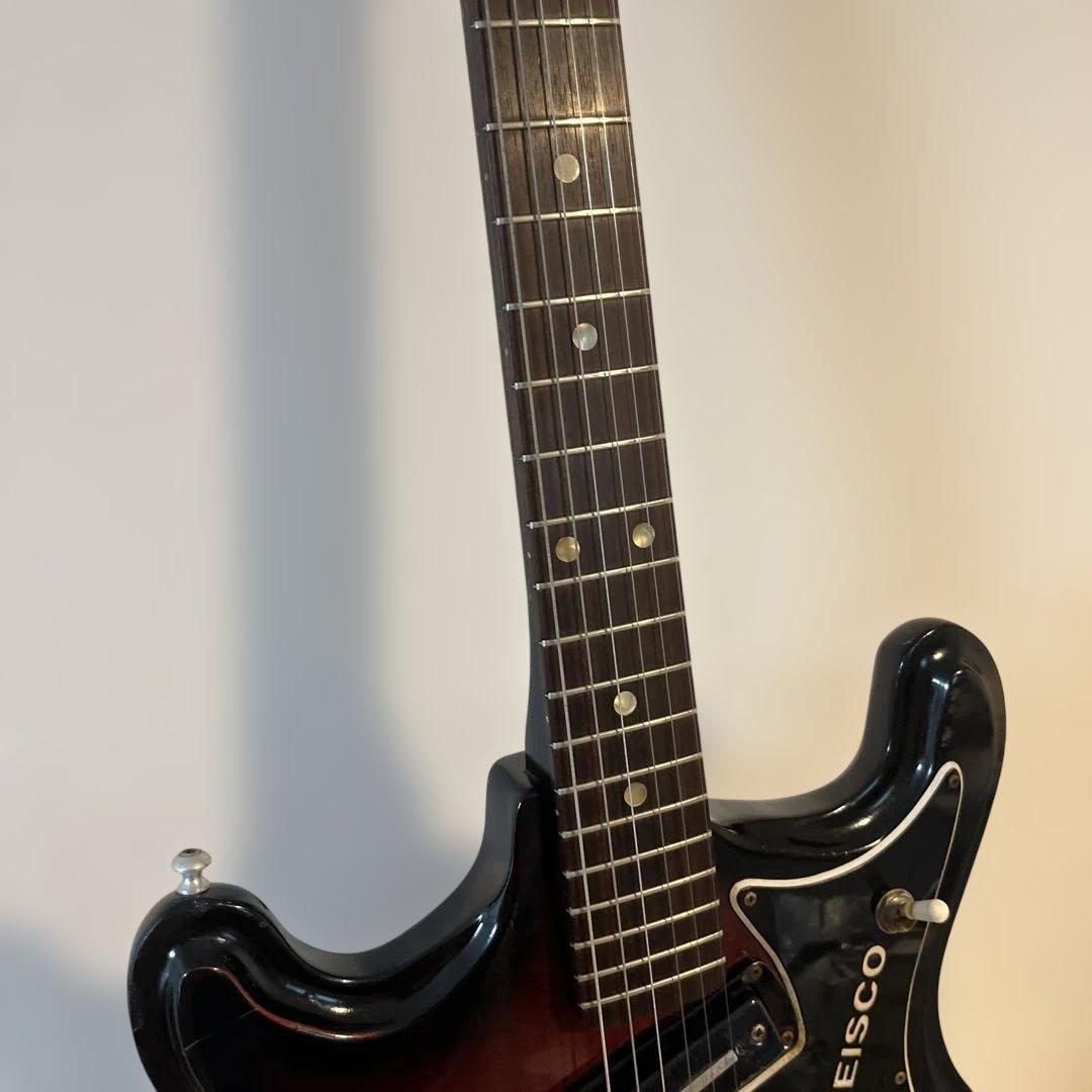 テスコ　エレキギター　ビザールギター　TEISCO　V-2