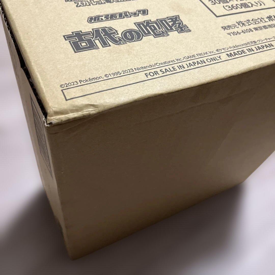 古代の咆哮　1カートン(12箱/360パック)　ポケモンカードゲーム