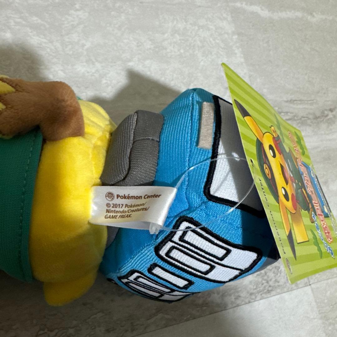 2体セット タグ付き 飛行機ピカチュウ 電車ピカチュウ ぬいぐるみ ピカチュウ