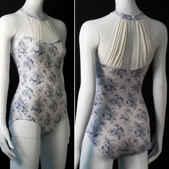 ≪未使用≫ LEVDANCE ホルターネック レオタード ＊ バレエ ダンス