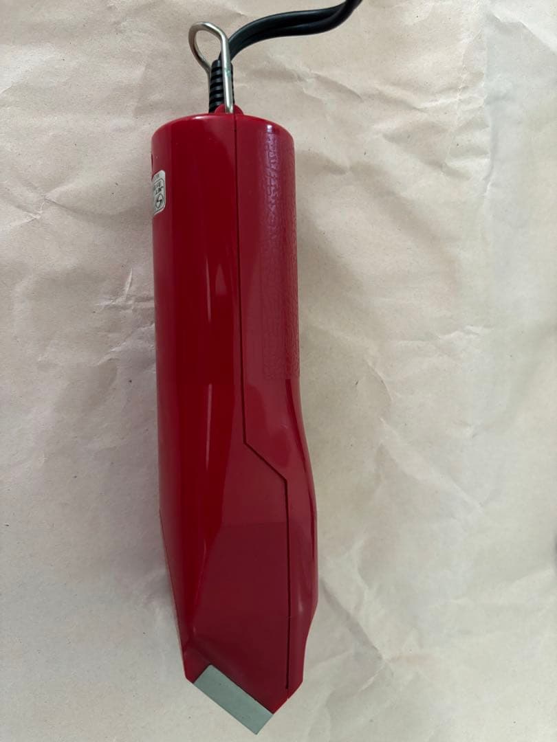 スピーディク 電気バリカン TAPIO 赤 替刃3種（1mm/2mm/5mm）