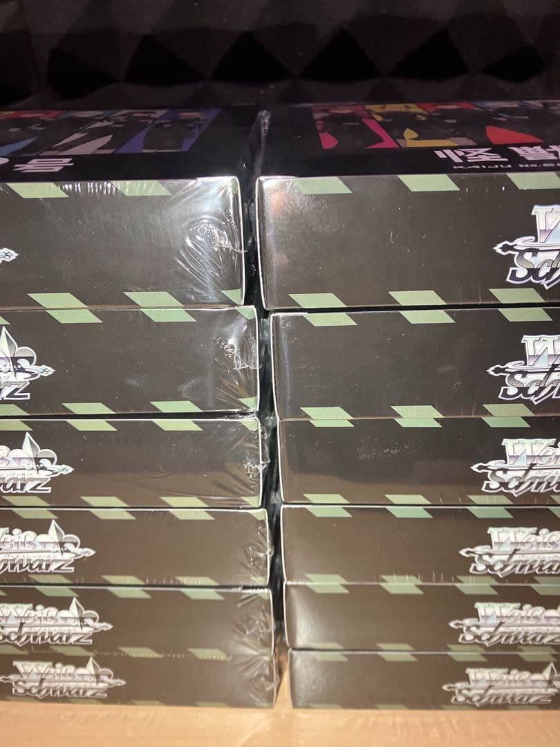 未開封　シュリンク付き ヴァイスシュヴァルツ 怪獣8号　12BOX 初版