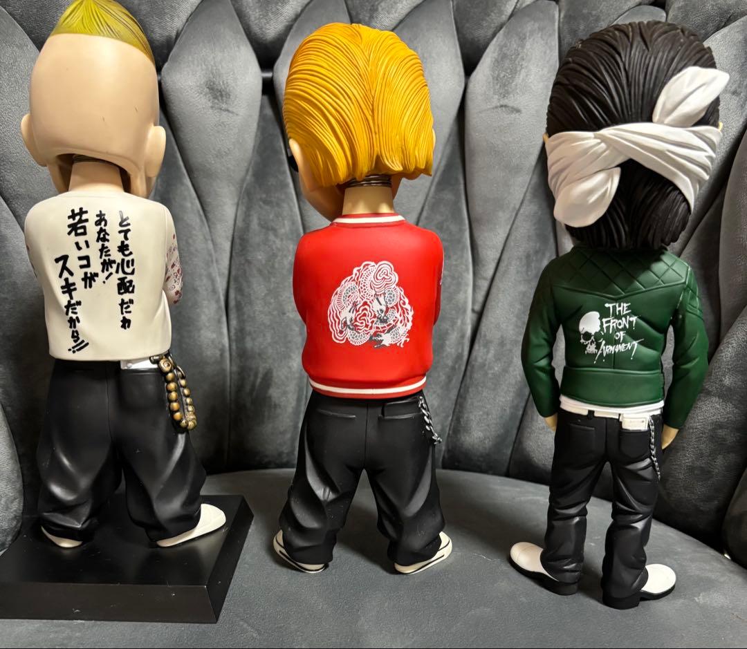 クローズWORST 春道 花澤 武田 ソフビ 3体セット