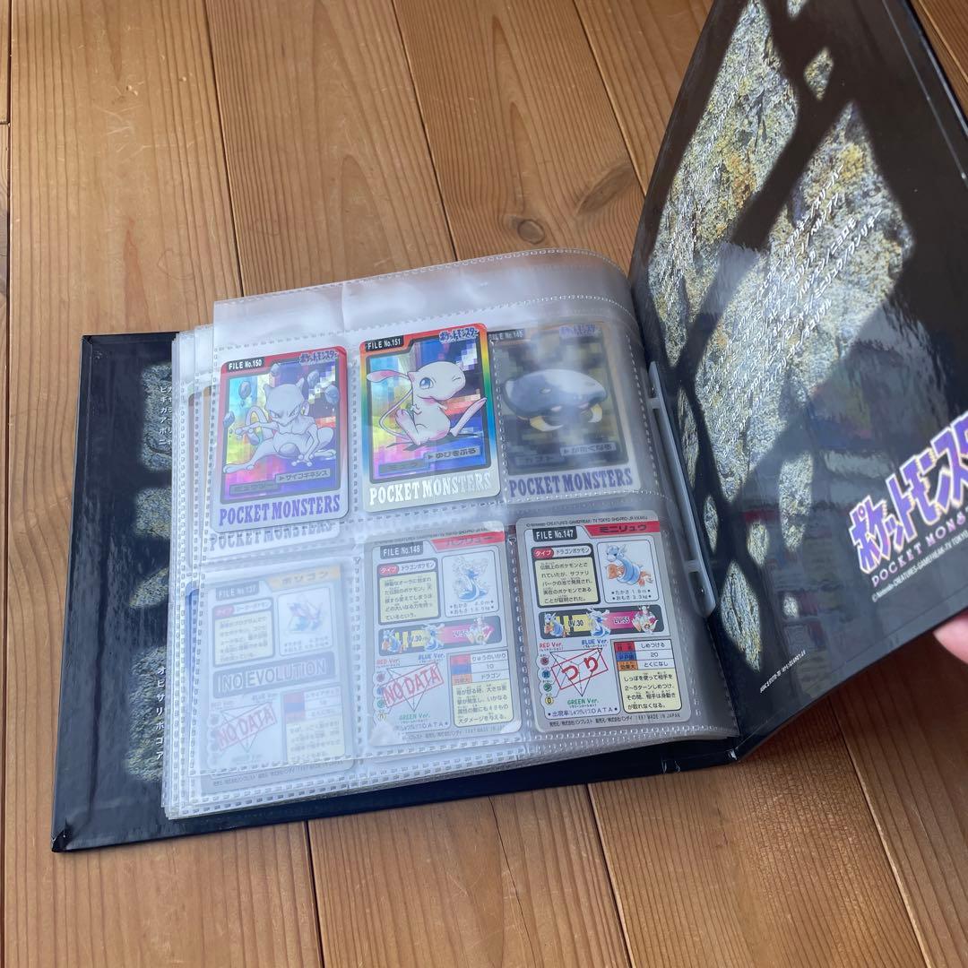 ポケモンカード　カードダス　ファイル　ミュウツー　ゲンガー　ブイズ