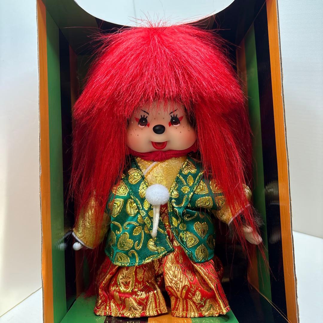 新品 2013年発売 歌舞伎 モンチッチ 赤頭 monchhichi 393