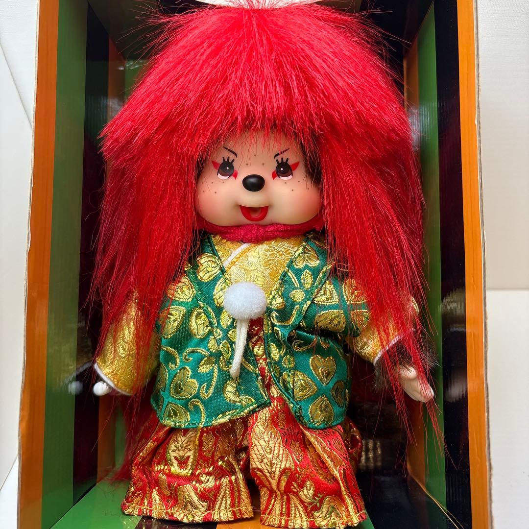 新品 2013年発売 歌舞伎 モンチッチ 赤頭 monchhichi 393
