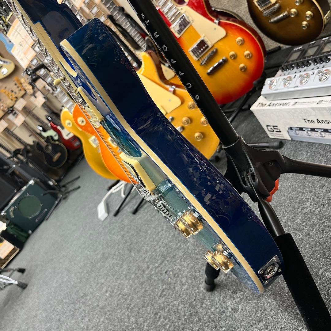 【10603】 BACCHUS レスポールタイプ ブルー