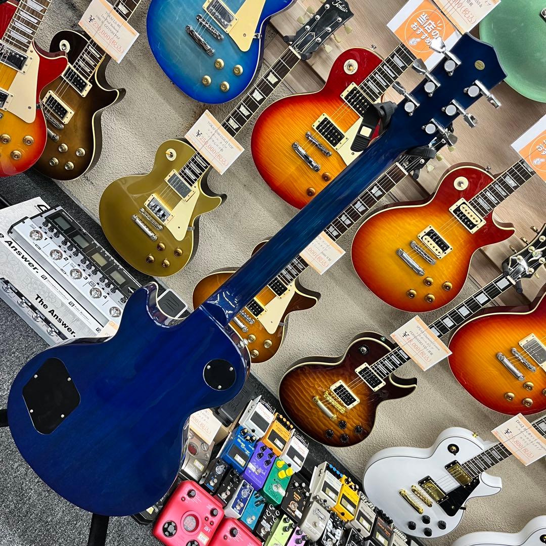 【10603】 BACCHUS レスポールタイプ ブルー