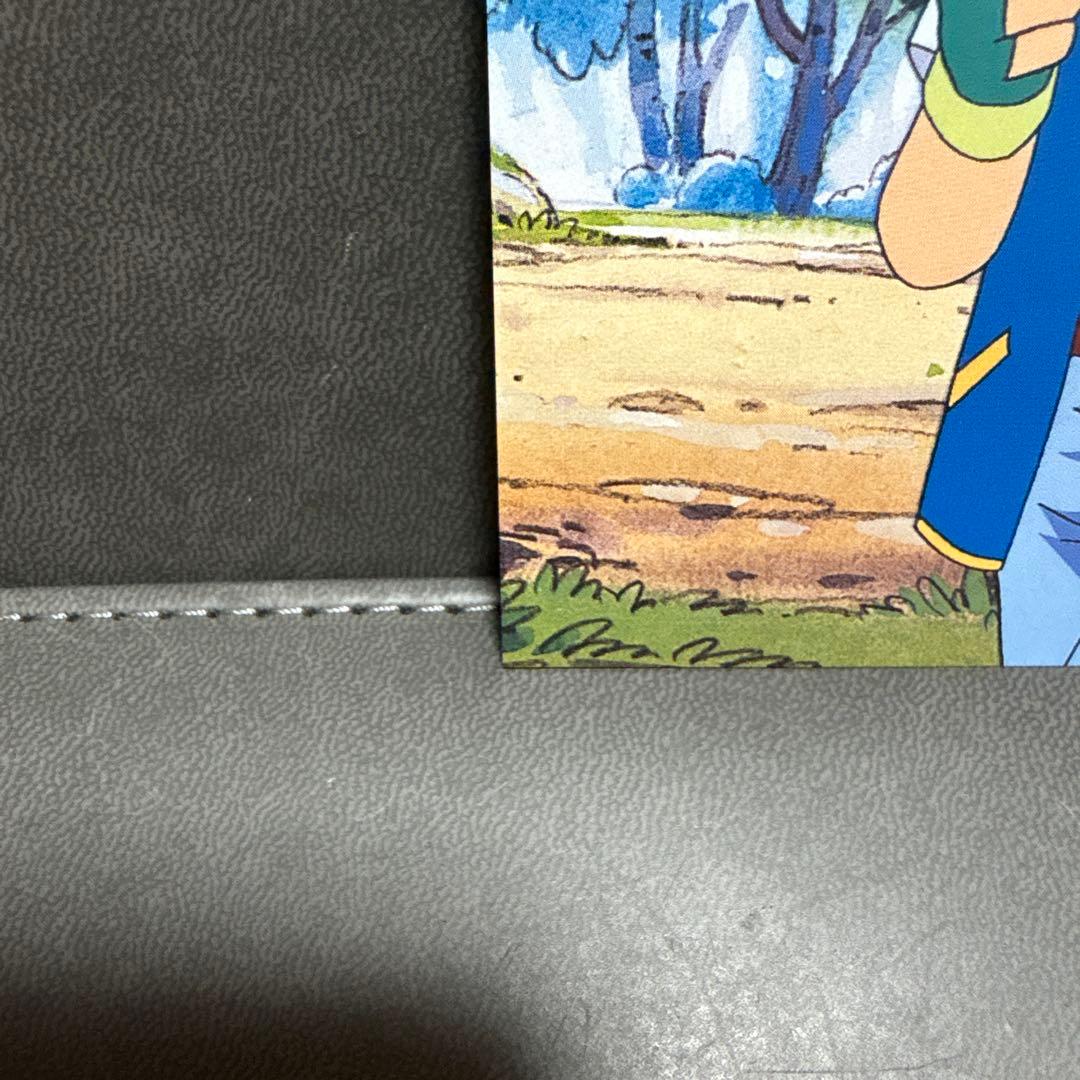 ポケモン てれびくん 赤 ポストカード サトシ ピカチュウ ---2