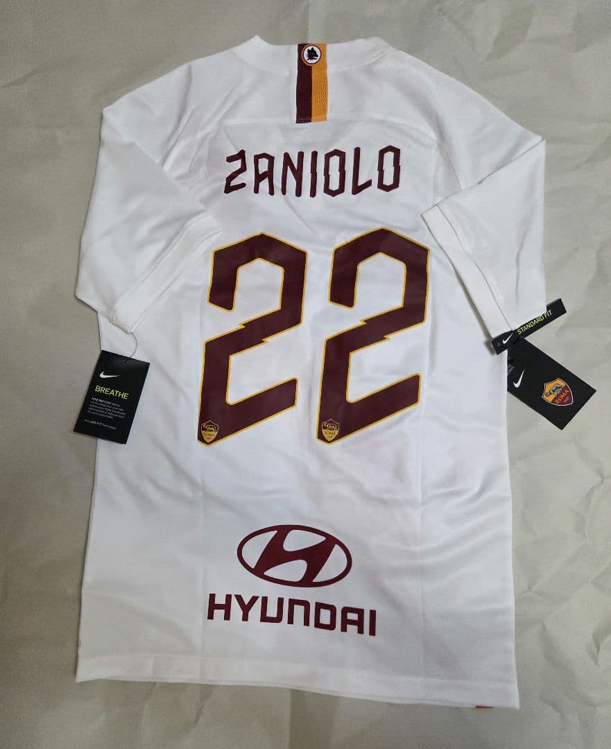 AS Roma 19/20 Zaniolo 22 2ndユニフォーム