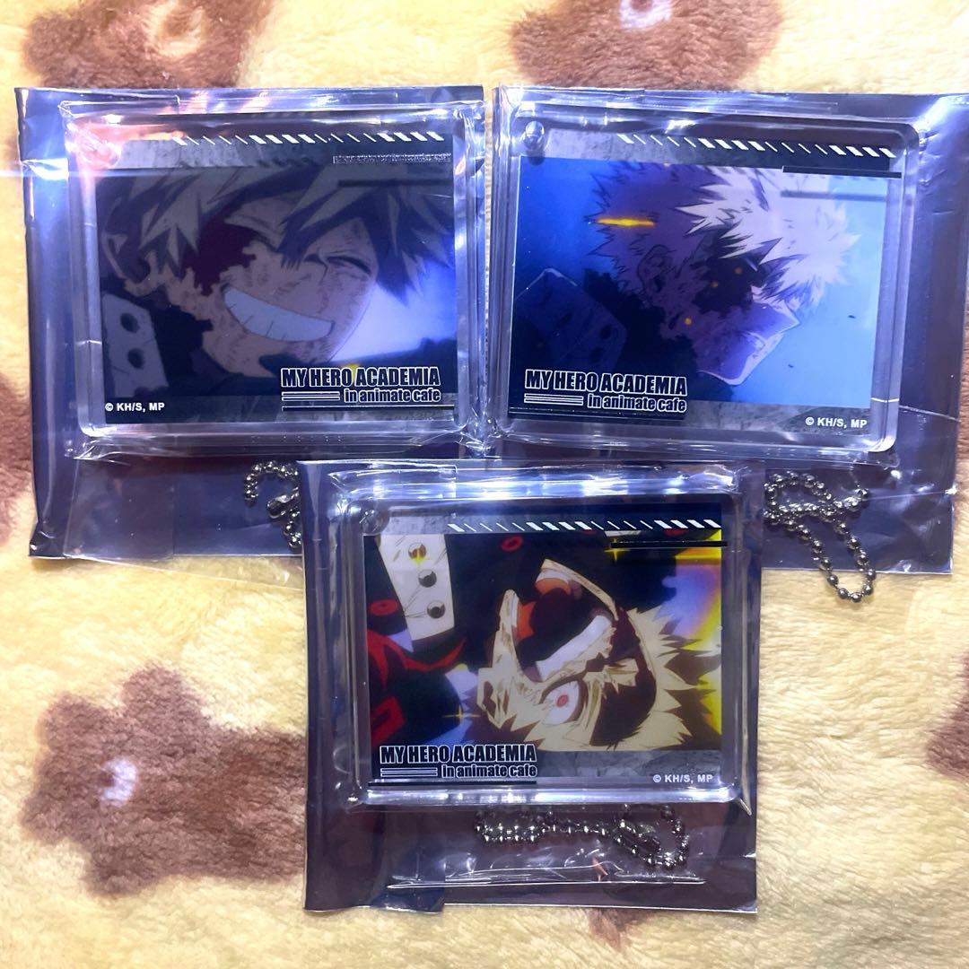 ヒロアカ アニカフェ コロッタ 爆豪 3点