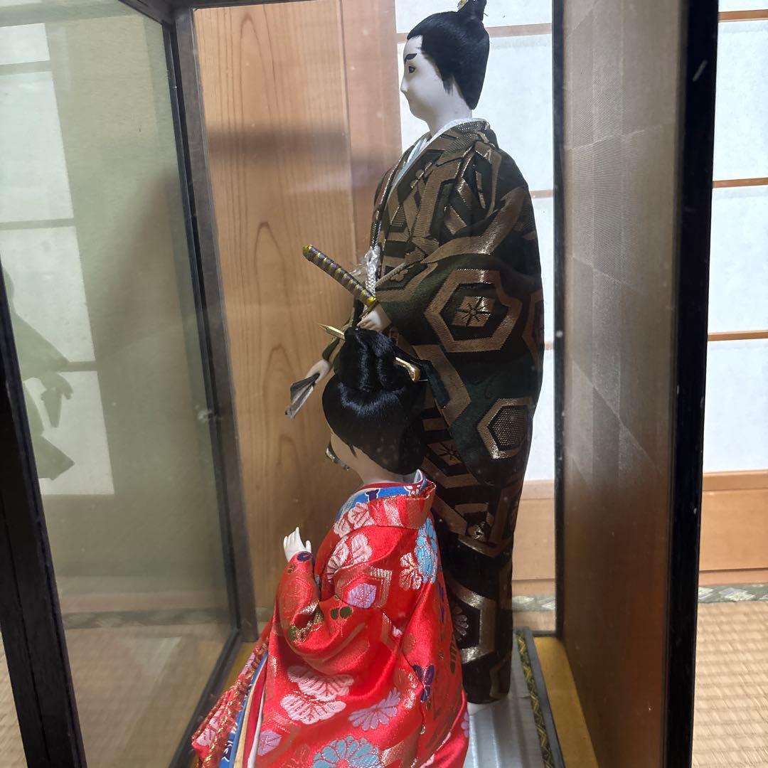 （日本人形）高級琉球木目込人形 男女セット　日本人形沖縄