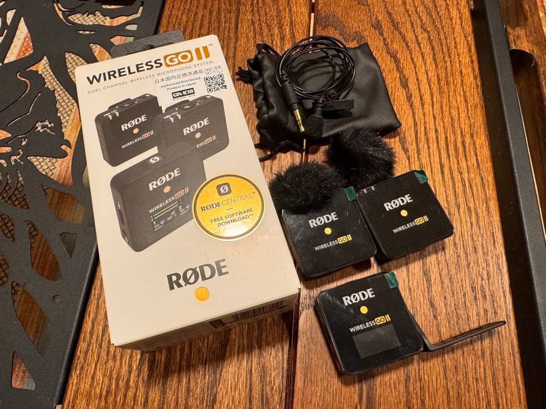 【総額6万越えセット】 RØDE Wireless GO IIワイヤレスマイク