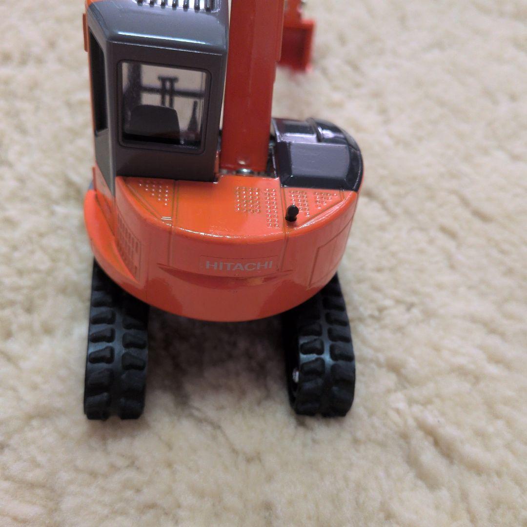 【値下げ】日立　Zaxis ミニチュア重機 オレンジ