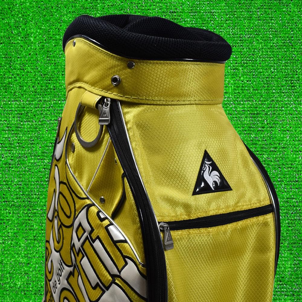 ルコックスポルティフ ゴルフ キャディバッグ９型【イエロー】美品！