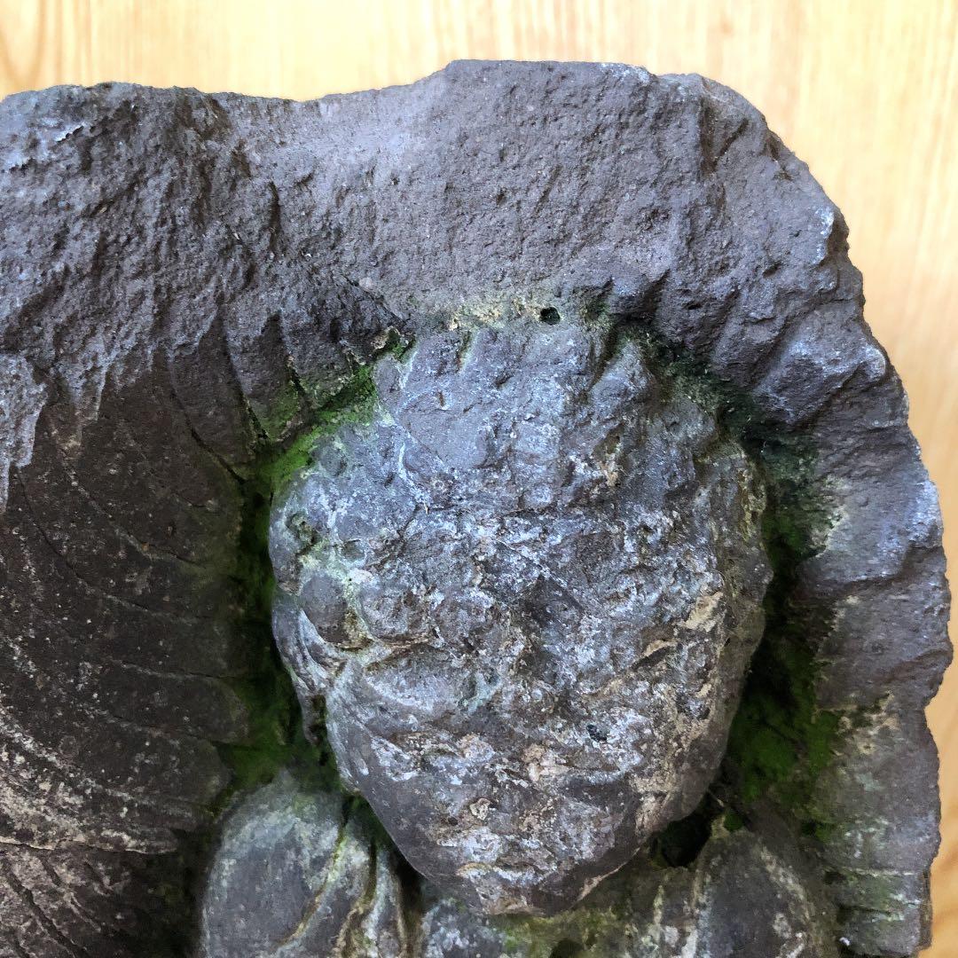 薬師如来坐像（石佛）像高26.0㎝　幅19.0㎝