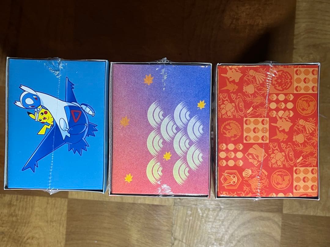 ポケモンセンター トウホク ヒロシマ フクオカ スペシャルBOX シュリンク付き