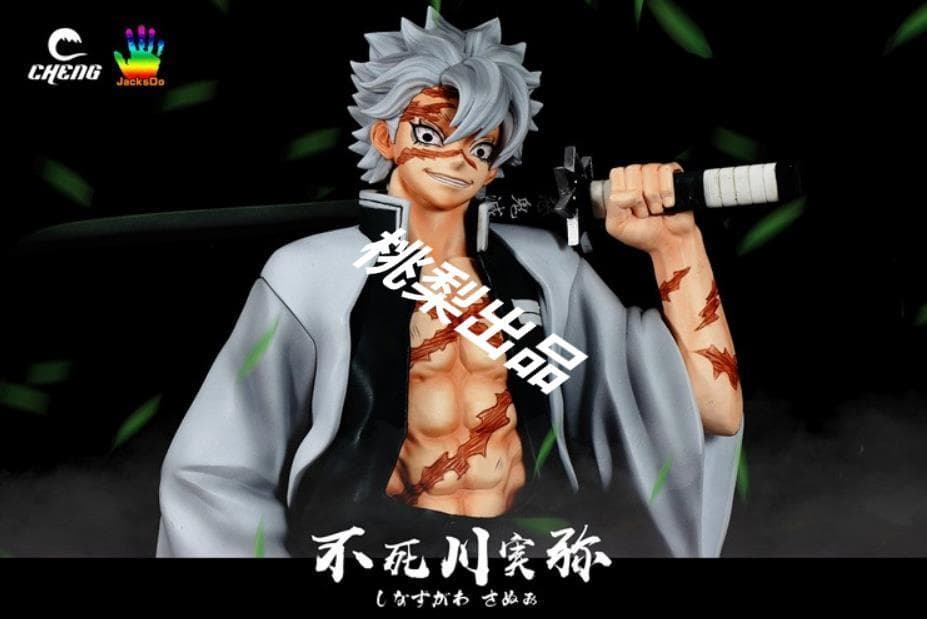新品未開封『鬼滅の刃』風柱・不死川実弥 CHENG　JacksDoガレージキット