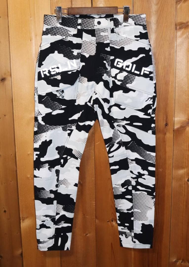 新品 Russeluno GOLF ストレッチ ジョガーパンツ (7/XXL)Ⓗ