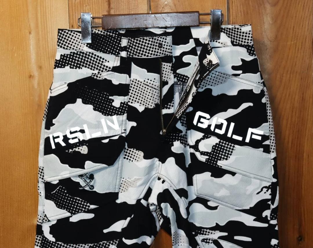 新品 Russeluno GOLF ストレッチ ジョガーパンツ (7/XXL)Ⓗ