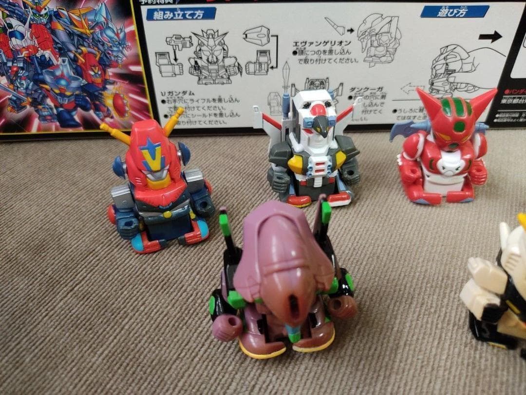 スーパーロボットF-BOX ゼンマイ人形 6体セット