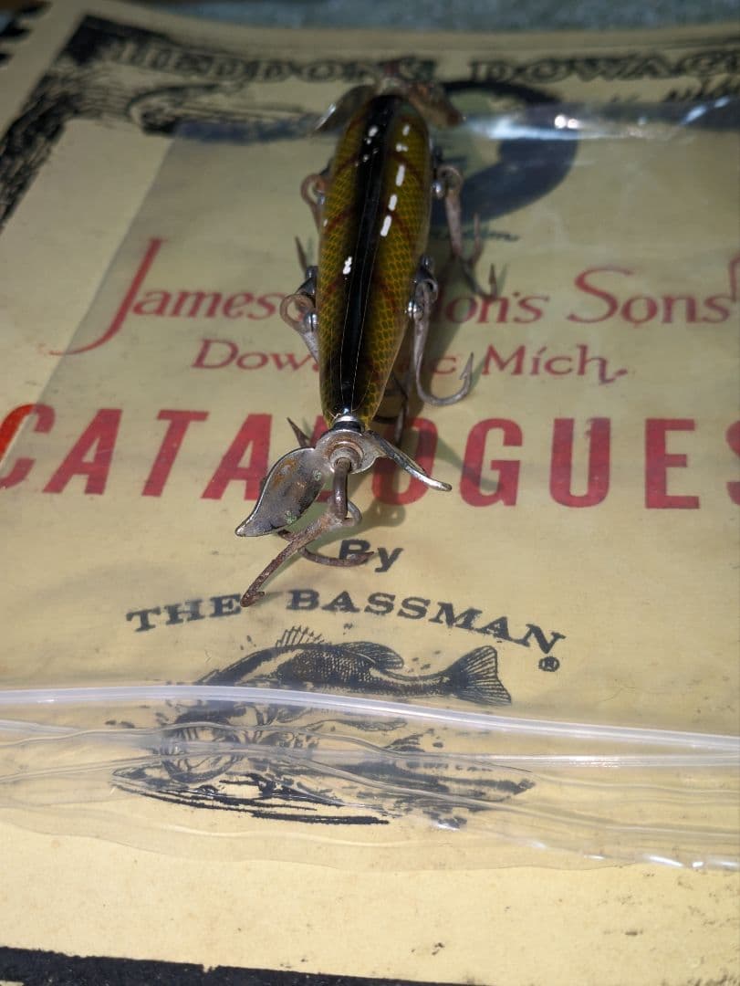 オールドルアー　ヘドン　ドワジャックミノー#150