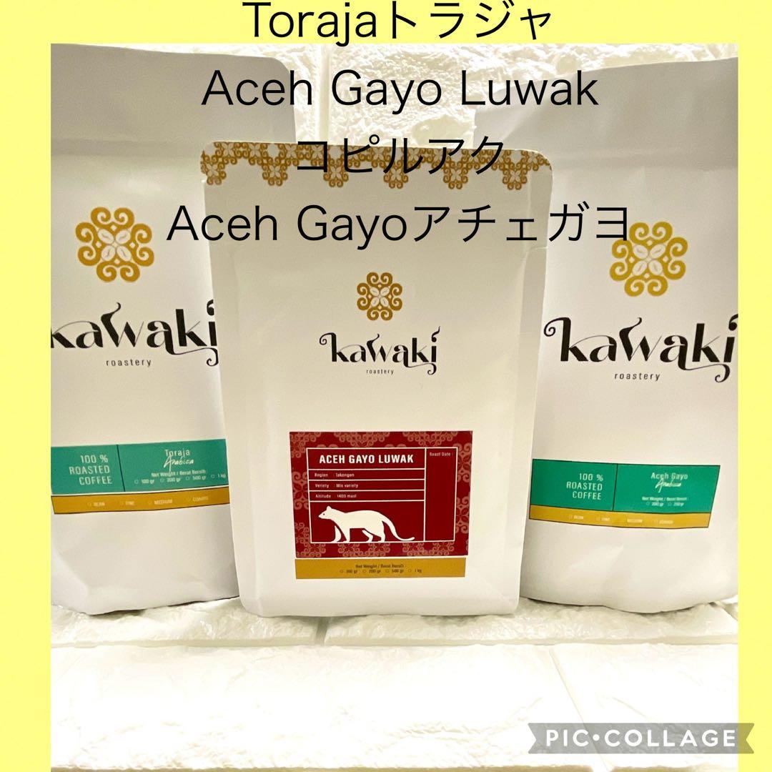 コピルアク含む★インドネシア★コーヒー飲み比べ