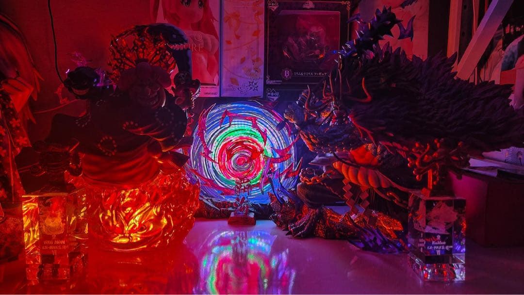 ワンピース カイド霸海ビッグ・マム フィギュア ガレージキット 塗装済み品