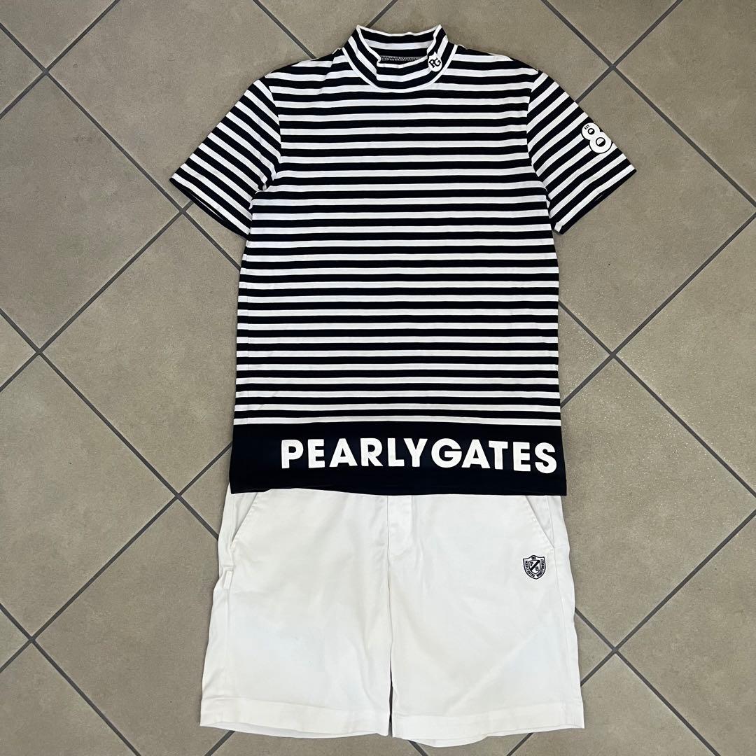 Pearlygates パーリーゲイツ　セットアップ　ボーダー　メンズ　L 上下