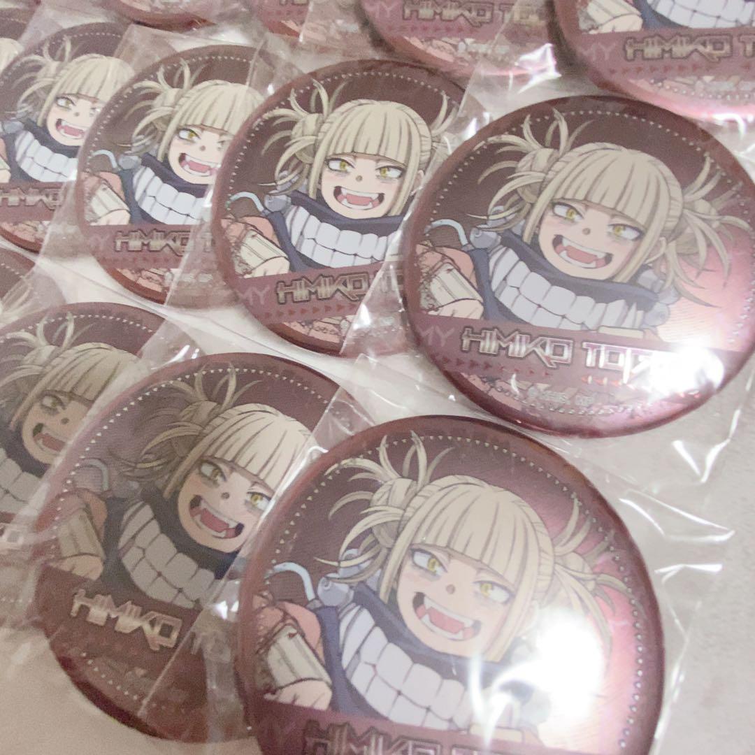 ヒロアカ 敵 ヴィラン強襲！ デコレーション 缶バッジ トガヒミコ 38点