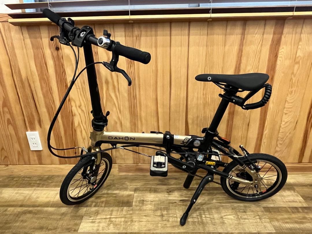 【雅弓様】DAHON K3折りたたみ自転車 ゴールド